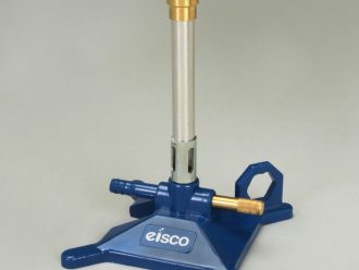 No-Tip Bunsen Burner with Flame Stabilizer and Gas-Adjustment Valve, LP Gas