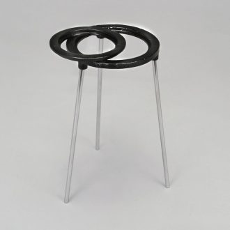 Tripod, Height 9'', Concentric Rings 5''