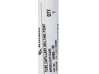 Kimax® Glass Capillary Tubes, Melting Point, 100 mm, Vial of 100