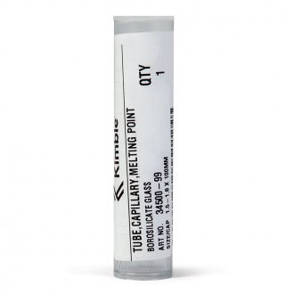 Kimax® Glass Capillary Tubes, Melting Point, 100 mm, Vial of 100