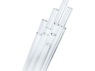 Pyrex® Tubing, Hard Glass, 5 mm x 5 ft, 13 Pieces, 1 lb
