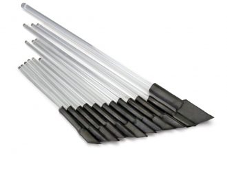 Glass Stirring Rod Assortment with Rubber Policemen