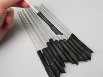Stirring Rod with Rubber Policeman, Pack of 12