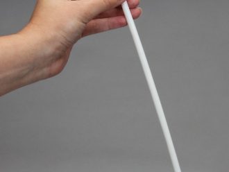 Plastic Stirring Rod, 7 x 250 mm, Pack of 12