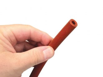 Tubing, Red Vacuum and Pressure, 1/4'' Bore, 1/8'' Wall, 10 ft