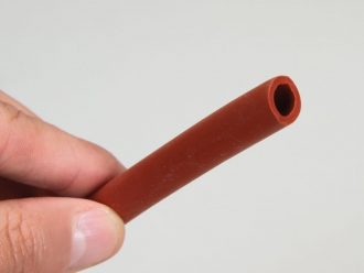 Tubing, Red Rubber, 1/4'' Bore, 1/16'' Wall, 50 ft