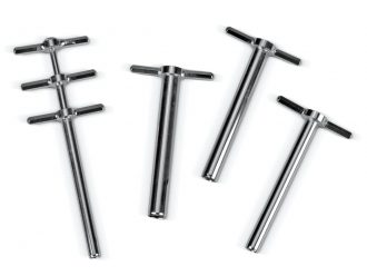 Cork Borer Set, 3/16 to 1/2 in, Set of 6