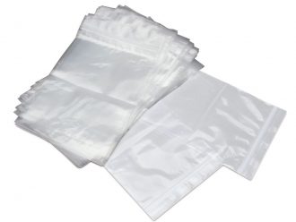 Plastic Bag, Self-Locking, 12 x 15'', Pack of 100