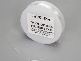 Clear Fishing Line, 10-lb Test, 60 ft