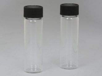 Vial, Glass Screw-Cap, 1 Dram, Pack of 36