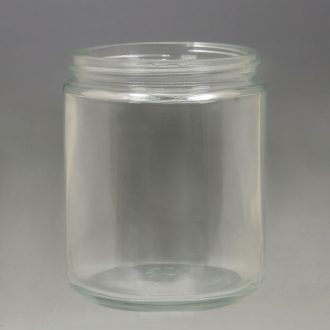 Specimen Jar, Glass, Screw-Cap (Not Included), Low Form, 4 oz, Pack of 12, Cap Diameter 58 mm