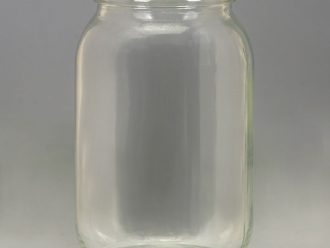 Specimen Jar, Glass, Screw-Cap (Not Included), Shoulder Type, 16 oz, Pack of 12, Cap Diameter 63 mm