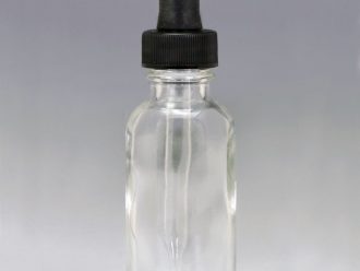 Dropper Vials, Glass, Screw-Cap, 1/4 oz, Pack of 12