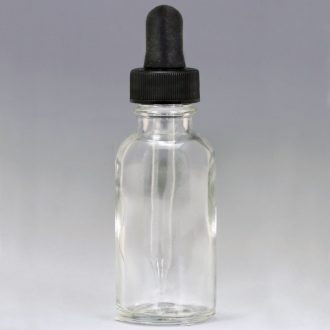 Dropper Vials, Glass, Screw-Cap, 1/4 oz, Pack of 12