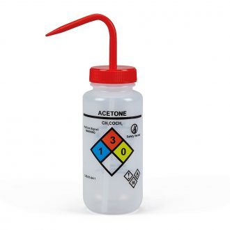 Wash Bottle, Widemouthed, for Acetone, 500 mL