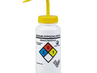 Wash Bottle, Widemouthed, for Bleach, 500 mL