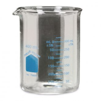 Pyrex® Vista™ Beaker, 400 mL, Pack of 12