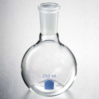Pyrex® Vista™ Flat Bottom Boiling Flask, 250 mL, Pack of 6