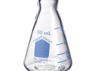 Pyrex® Vista™ Erlenmeyer Flask, 50 mL, Case of 24