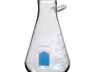 Pyrex® Vista™ Heavy Wall Filtering Flasks, 250 mL, Pack of 6
