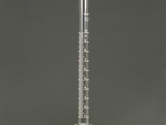 Pyrex® Glass Graduated Cylinder, Single Metric Scale, 10 mL