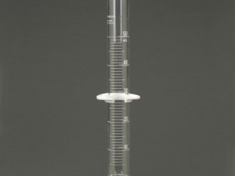 Pyrex® Glass Graduated Cylinder, Single Metric Scale, 50 mL