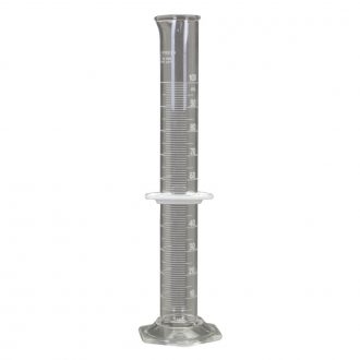 Pyrex® Glass Graduated Cylinder, Single Metric Scale, 100 mL