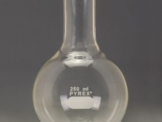 Pyrex® Glass Florence Boiling Flask, 125 mL