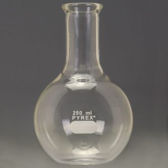 Pyrex® Glass Florence Boiling Flask, 500 mL