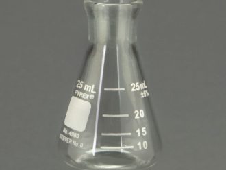 Pyrex® Glass Erlenmeyer Flask, Measuring, 25 mL