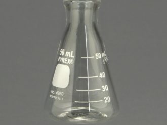 Pyrex® Glass Erlenmeyer Flask, Measuring, 50 mL