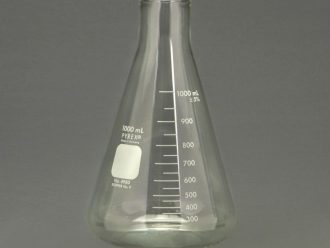 Pyrex® Glass Erlenmeyer Flask, Measuring, 1,000 mL