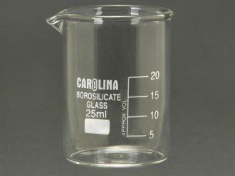 Carolina Beakers, Standard Grade 25 mL, Pack of 12