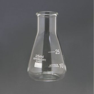 Carolina® Standard Grade Erlenmeyer Flasks, 25 mL, Pack of 12