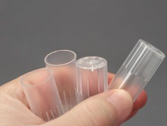 Culture Tube Closures, Polypropylene, Disposable, 13 mm, Pack of 100