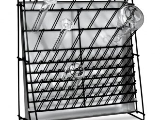 Draining Drying Rack, 72 Pins 3 in and 18 Pins 5 in