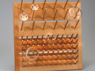 Draining Rack, 72 Pins 3 in and 18 Pins 5 in