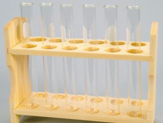 Test Tube Support, Hardwood, Holes 20 mm, Holds 12