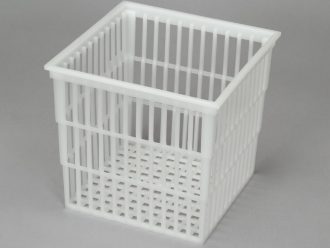 Test Tube Basket, Polypropylene, 6 x 6 x6 in