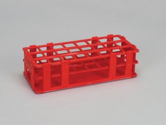 Economy Plastic Test Tube Rack, 25 mm, for 24 tubes