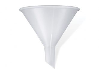 Funnel, Polypropylene, 4'' Diameter