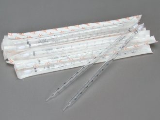 Pyrex® Disposable Glass Serological Pipets,Capacity, 1 mL, Grad, 0.01 mL, Pack of 200