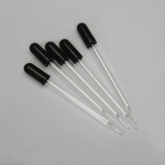 Medicine Droppers, Glass, Straight Tip, 4 1/2 in, Pack of 12