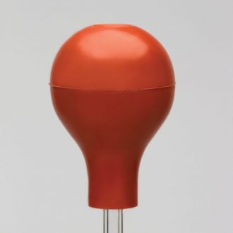 Rubber Bulb, Red, 2 oz