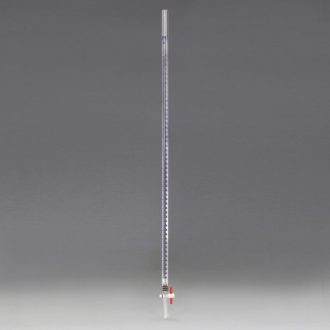 Buret, Transparent Acrylic, 50 x 0.1 mL