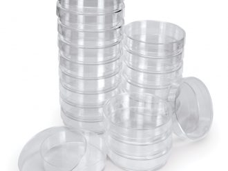 Petri Dishes, Polystyrene, Disposable, Sterile, 100 x 10 mm, Case of 750