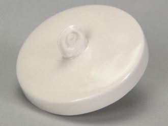 Crucible Lid, Porcelain, 30 mL