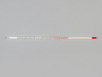 Red Spirit-Filled Total Immersion 12'' Thermometer (-20 to 110 C; 0 to 230 F)