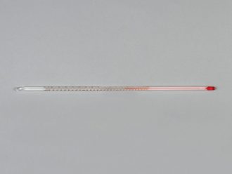 Red Spirit-Filled Total Immersion 12'' Thermometer (-20 to 150 C; 0 to 300 F)