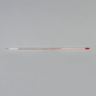 Red Spirit-Filled Total Immersion 12'' Thermometer (-20 to 150 C; 0 to 300 F)